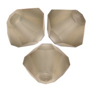 Perles toupies Preciosa - Rondelle Bead 3 mm - Black Diamond Matt x30|raw }}