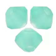 Perles toupies Preciosa - Rondelle Bead 3 mm - Caribbean Sea Matt x30