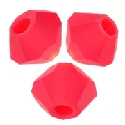 Perles toupies Preciosa - Rondelle Bead 3 mm - Light Siam Matt x30