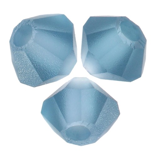 Perles toupies Preciosa - Rondelle Bead 3 mm - Montana Matt x30