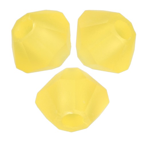 Perles toupies Preciosa - Rondelle Bead 3 mm - Citrine Matt x30