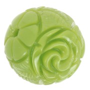 Perle ronde synthétique rose 13 mm - Vert x1|raw }}