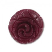 Perle synthétique rose 13 mm Prune x1|raw }}