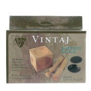 Dé à emboutir avec 2 bouterolles en bois - Dapping Block x1