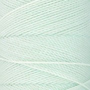 Bobine de fil ciré Linhasita pour micro macramé 1.2mm Mint iridescent (Fresh Mint)