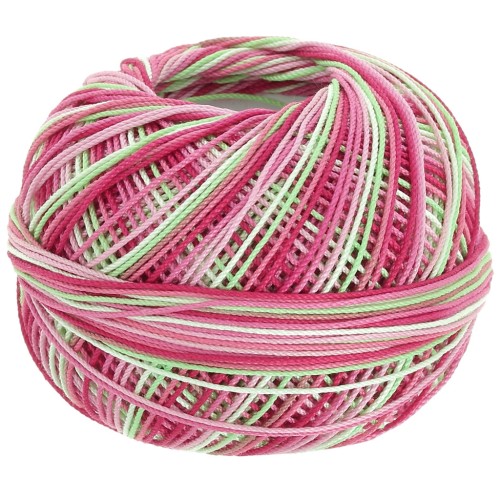 Fil de coton Lizbeth taille 10 - Juicy Watermelon n°156 x111m
