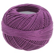 Fil de coton Lizbeth taille 10 - Dark Country Grape n°682 x111m