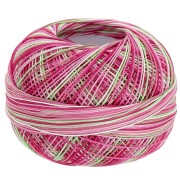 Fil de coton Lizbeth taille 20 - Juicy Watermelon n°156 x192m