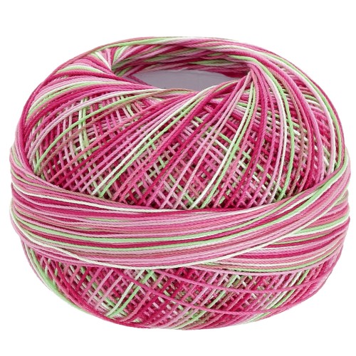 Fil de coton Lizbeth taille 20 - Juicy Watermelon n°156 x192m