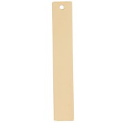 Pendentif rectangle 31x5 mm pour gravure - Gold filled (or laminé) x1|raw }}
