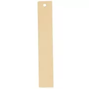 Pendentif rectangle 31x5 mm pour gravure - Gold filled (or laminé) x1