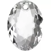 Pendentif PureCrystal 6438 Elliptic Cut Pendant 16 mm - Crystal x1