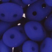 SuperDuo 2,5x5 mm Neon Dark Blue Mat x10g
