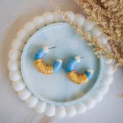 Fil de jade - Fil nylon tressé 0.5 mm - Orange x3m