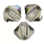 Toupies en cristal PureCrystal 5328 4 mm Black Diamond AB x50