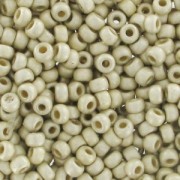 Rocaille Miyuki Duracoat 15/0 4201F - Mat Galvanized Silver x8g|raw }}