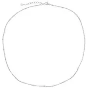 Tour de cou maille Gourmette fantaisie 1.95 mm - Acier inoxydable 304L x46cm