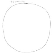 10 tours de cou maille Forçat 1.6 mm - Acier inoxydable 304L x46cm|raw }}