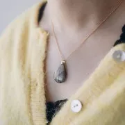 Bélières 7 mm sans anneau - Acier inoxydable 304L Doré x5