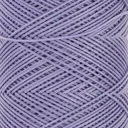 Fil plat en polyester ciré Slam Cord pour micro macramé 0.6 mm - Amethyst x100m