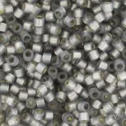 Miyuki Delica 11/0 DB0630 -  Dyed Lt Smoke Gray Silver Lined Alabaster x8g