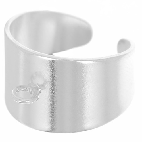 Bague large 1 anneau - Taille 54 à 60 - Argent 925 x1