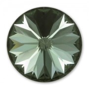 Cabochon PureCrystal 1122 Rivoli 14 mm Black Diamond x1