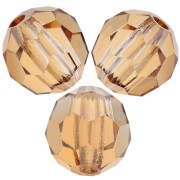 Perles rondes facettées Preciosa - Round Bead 6 mm - Crystal Celsian x6|raw }}