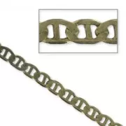 Chaîne maille marine 4 mm bronze x1m