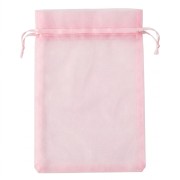 Sachet Organza 195x290 mm Rose x1