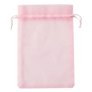 Sachet Organza 195x290 mm Rose x1