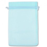 Sachet Organza 195x290 mm Aquamarine x1|raw }}