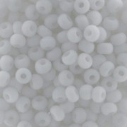 Preciosa Perles rocailles 9/0 2.5 mm - Blanc Opaque Mat x20gr|raw }}