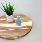 Moule silicone pour réaliser un robot 9.5x6.5 cm - Jesmonite - Transparent