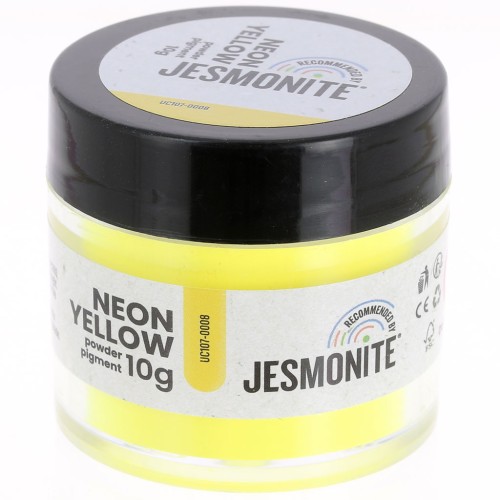 Pigment en poudre en flacon - Jesmonite - Jaune fluo x10g