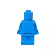 Pigment en poudre en flacon - Jesmonite - Bleu fluo x10g