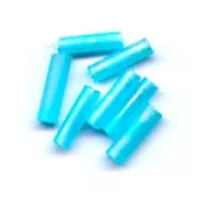 Preciosa Perles rocailles tubes 6.5x2 mm Aquamarine x20g