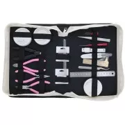 Kit outillage bijoux pour débutant 28.5x19 cm pour la création de bijoux DIY x1