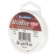 Fil nylon tressé WildFire Ultra 0.10 mm - Blanc x18.2m|raw }}