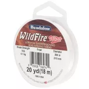Fil nylon tressé WildFire Ultra 0.10 mm - Blanc x18.2m
