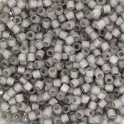 Miyuki Delica 10/0 DBM0630 - Dyed Light Smoke Gray Silverlined Alabaster x8g