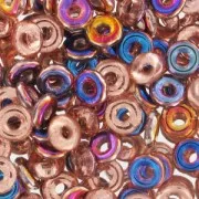 O Bead 4 mm Crystal Sliperit x5g