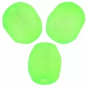 Facettes 6 mm - Green Neon Mat x25