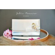 Fil à broder métallisé tressé 4 Au ver à soie - Turquoise violet (1229) x10m