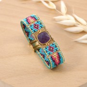 Fil à broder métallisé tressé 4 Au ver à soie pour broderie - Ivoire (850F) x10m