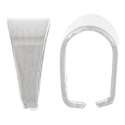 Bélières 7 mm sans anneau - Acier inoxydable 304L x5