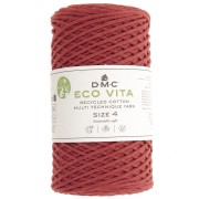Bobine de cordon DMC 3 mm coton recyclé - Eco Vita 4 - Rouille x 200m|raw }}