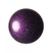 Cabochon rond en verre par Puca® 18 mm - Ultra Violet Metallic Mat x1