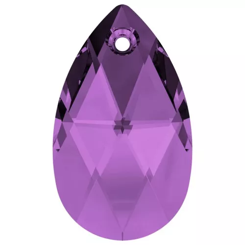 Larme PureCrystal 6106 22 mm - Amethyst x1
