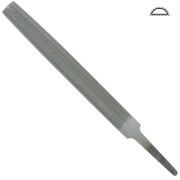 Lime demi-ronde 140x11 mm - grain moyen - outillage pour bijouterie x1|raw }}